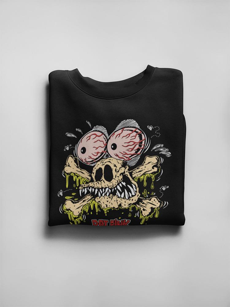 Rat Fink Pirate Bones  Sweatshirt Women's -T-Line Designs
