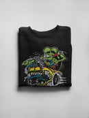 Rat Fink Speed Monster Sweatshirt Women's -T-Line Designs