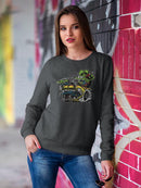 Rat Fink Speed Monster Sweatshirt Women's -T-Line Designs