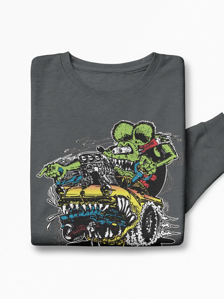 Rat Fink Speed Monster Sweatshirt Women's -T-Line Designs