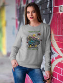 Rat Fink Take The Waitress Sweatshirt Women's -T-Line Designs