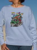 Rock N Roll Hot Pepper Sauce Sweatshirt Women's -T-Line Designs