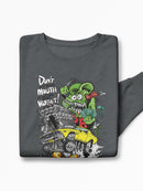 Rat Fink Money Talks Rat Sweatshirt Women's -T-Line Designs