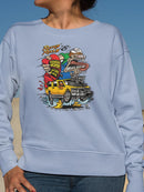 Rockin Rollin Big Daddy's Sauce Sweatshirt Women's -T-Line Designs