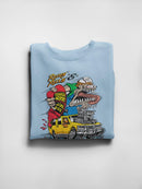 Rockin Rollin Big Daddy's Sauce Sweatshirt Women's -T-Line Designs