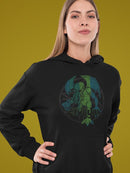 Legends Of Cthulhu Round Logo  Hoodie Women's -T-Line Designs