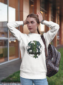 Legends Of Cthulhu Alien Logo Sweatshirt Women's -T-Line Designs