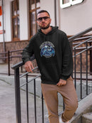 Cthulhu President Starry Banner Hoodie Men's -T-Line Designs