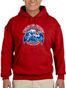 Cthulhu President Starry Banner Hoodie Men's -T-Line Designs