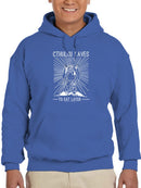 Cthulhu Eat Later Stripe Art Hoodie Men's -T-Line Designs