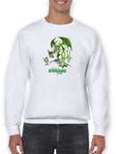 Legends Of Cthulhu Drawn Art Sweatshirt Men's -T-Line Designs