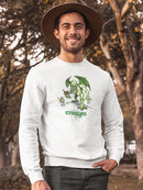 Legends Of Cthulhu Drawn Art Sweatshirt Men's -T-Line Designs