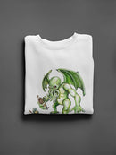 Legends Of Cthulhu Drawn Art Sweatshirt Men's -T-Line Designs