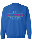 The Wonder Years Tv Show Sweatshirt Men's -T-Line Designs