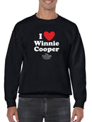 I Love Winnie Sweatshirt Men's -T-Line Designs