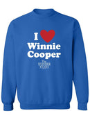I Love Winnie Sweatshirt Men's -T-Line Designs
