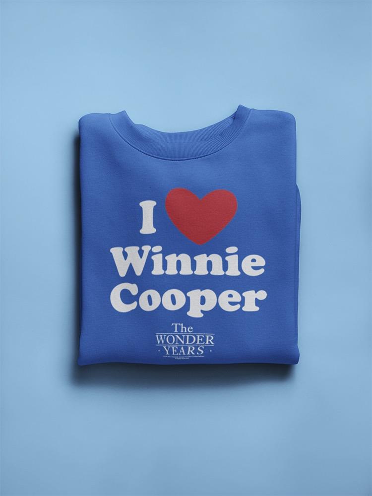 I Love Winnie Sweatshirt Men's -T-Line Designs