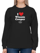 In Love With Winnie Cooper Sweatshirt Women's -T-Line Designs