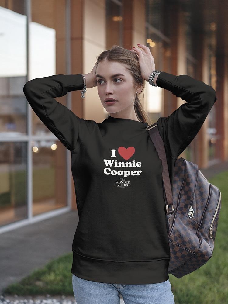 In Love With Winnie Cooper Sweatshirt Women's -T-Line Designs