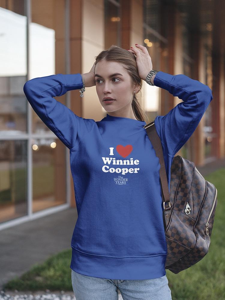 In Love With Winnie Cooper Sweatshirt Women's -T-Line Designs