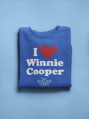 In Love With Winnie Cooper Sweatshirt Women's -T-Line Designs
