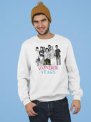 The Wonder Years Main Characters Sweatshirt Men's -T-Line Designs