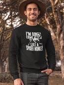 Come Like A Spider Monkey Sweatshirt Men's -T-Line Designs