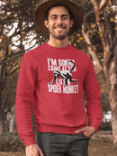 Come Like A Spider Monkey Sweatshirt Men's -T-Line Designs