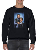 Step Brothers Picture Sweatshirt Men's -T-Line Designs