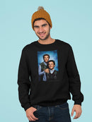 Step Brothers Picture Sweatshirt Men's -T-Line Designs