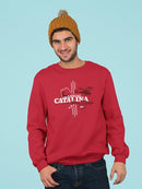 Annual Catalina Wine Mixer Sweatshirt Men's -T-Line Designs