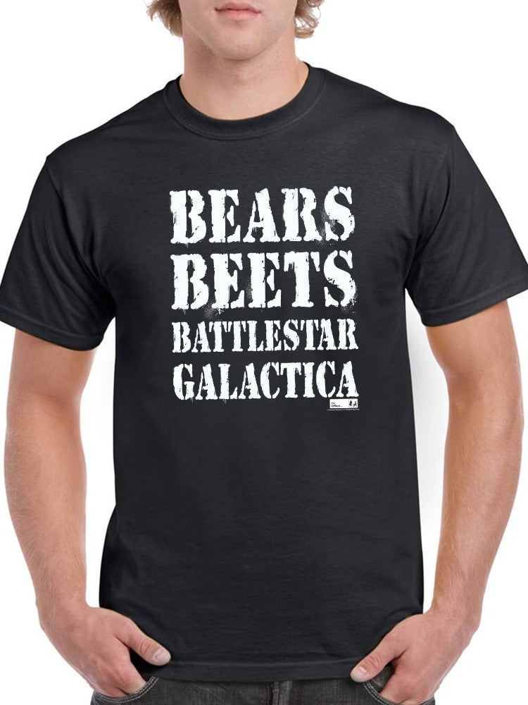 Bears. Beets. The Office Quote Tee Men's