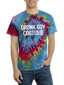 Drunk Guy Costume Tie-Dye Spiral -