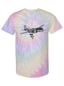 Drop The Fs Tie-Dye Spiral -
