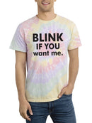 Blink Quote Tie-Dye Spiral -