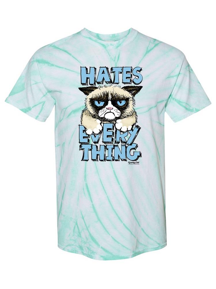 Hates Everything, Grumpy Cat Tie-Dye Cyclone -