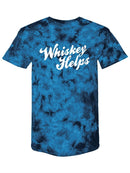 It Helps Quote Tie-Dye Crystal -