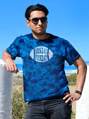 Sunday Funday Football Tie-Dye Crystal -