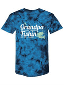 Grandpa Is My Name Tie-Dye Crystal -