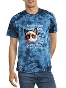 Grumpy Cat Song Tie-Dye Crystal -