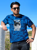 Let's Not. Grumpy Cat Tie-Dye Crystal -