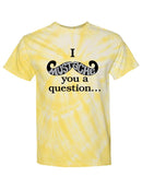 I Mustache You A Question Tie-Dye Cyclone -