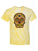 Colorful Skull Tie-Dye Cyclone -