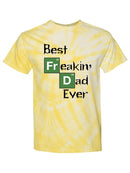 Best Dad Ever Tie-Dye Cyclone -