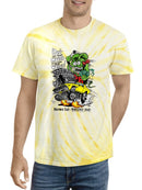 Rat Fink Monster Car. Tie-Dye Cyclone -
