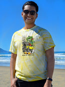 Rat Fink Monster Car. Tie-Dye Cyclone -