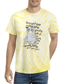 Annoed Kitty. Grumpy Cat Tie-Dye Cyclone -