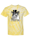 I Say No, Grumpy Cat Tie-Dye Cyclone -