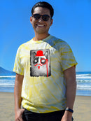 Grumpy Cat Painted Tie-Dye Cyclone -