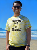 I'm A Grandpa, Trust Me Tie-Dye Cyclone -